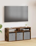 vidaXL Долно шкафче с чекмедже Димян дъб 87 x 275 x 43 см