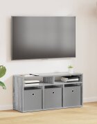 vidaXL Долно шкафче с чекмедже Сив Сонома 87 x 275 x 43 см