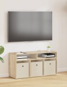 vidaXL Долно шкафче с чекмедже Сонома дъб 87 x 275 x 43 см