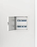 vidaXL Достъпен панел 2 бр. Бяло 23 x 23 x 3 см Стомана