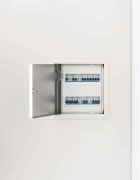 vidaXL Достъпен панел 2 бр. Бяло 23 x 23 x 3 см Стомана