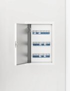 vidaXL Достъпен панел Бяло 335 x 23 x 3 см Стомана