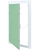 vidaXL Достъпен панел Зелен и сребърен 30 x 45 см