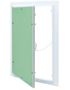 vidaXL Достъпен панел Зелен и сребърен 35 x 45 см