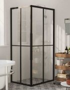 vidaXL Душ кабина ESG стъкло 90x70x180 см