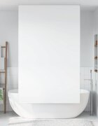vidaXL Душ ролетна щора 130x240 см Ширина на плата 126 см