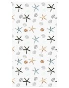 vidaXL Душ ролетна щора 130x240 см Ширина на плата 126 см