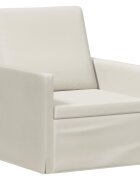 vidaXL Единичен диван Кремаво 70 x 81 x 82 см Кадифе