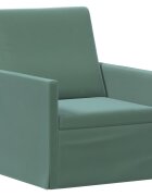 vidaXL Единичен диван Морско зелено 70 x 81 x 82 см Кадифе