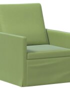 vidaXL Единичен диван Светло зелено 70 x 81 x 82 см Кадифе