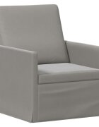 vidaXL Единичен диван Светлосиво 70 x 81 x 82 см Кадифе