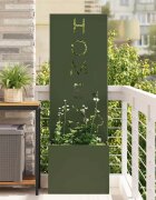 vidaXL Екран за градинска неприкосновеност Маслиненозелен