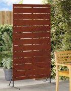 vidaXL Екран за уединение 100 x 50 x 180 см Кортенова стомана