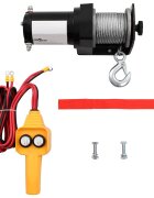 vidaXL Електрическа лебедка капацитет 907 кг 12 V