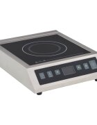 vidaXL Електрически индукционен плот със сензорен дисплей 3500 W