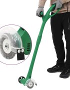 vidaXL Електрически уред за плевене 140 W зелен