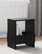 vidaXL Етажерка за списания Черния дъб 35 x 30 x 45 см