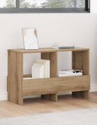 vidaXL Етажерка за списания Дъб 685 x 30 x 45 см