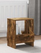 vidaXL Етажерка за списания Димян дъб 35 x 30 x 45 см