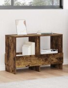 vidaXL Етажерка за списания Димян дъб 685 x 30 x 45 см