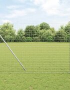 vidaXL Евро Фендер Граунд Фикс 10 x 15 m Поцинкована стомана Мрежа