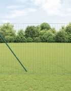 vidaXL Евро Фендер Граунд Фикс 10 x 15 m ПВЦ-обработена стомана Мрежа