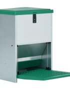 vidaXL Feedomatic aвтоматична хранилка за птици със стъпало 12 кг