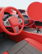 vidaXL Фолиа за кола 2 бр матово червени 100x150 см