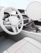 vidaXL Фолио за кола 4D бяло 100x150 см