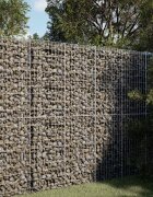 vidaXL Габионна кошница с покритие 100x50x200 см поцинковано желязо