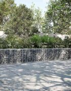 vidaXL Габионна кошница с покритие 700x50x50 см поцинковано желязо