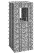 vidaXL Габионна кошница стълб 40x40x100 cм желязо