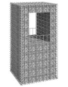 vidaXL Габионна кошница стълб 50x50x100 cм желязо