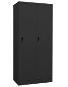 vidaXL Гардероб антрацит 80x50x180 см стомана