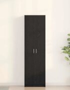 vidaXL Гардероб Черния дъб 55 x 25 x 189 см Инженерна дървесина
