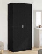vidaXL Гардероб Черния дъб 80 x 505 x 180 см Инженерна дървесина