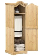 vidaXL Гардероб "Corona" 55x52x170 см бор масив