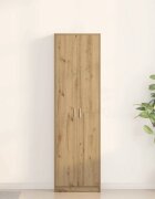 vidaXL Гардероб Дъб 55 x 25 x 189 см Инженерна дървесина