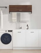 vidaXL Гардероб кафяв дъб 100x325x35 см инженерно дърво