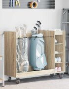 vidaXL Голф шкаф Дъб сонома 120 x 45 x 98 см Engineered Wood