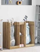 vidaXL Голф шкаф Едноцветен Дъб 102 x 45 x 855 см