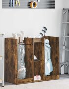 vidaXL Голф шкаф Едноцветен Димян дъб 102 x 45 x 855 см