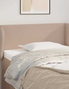 vidaXL Горна табла с уши капучино103x23x78/88 см изкуствена кожа
