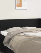 vidaXL Горна табла с уши сива 147x23x78/88 см изкуствена кожа