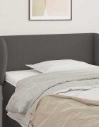 vidaXL Горна табла с уши сива 83x23x78/88 см изкуствена кожа