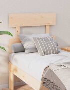 vidaXL Горна табла за легло 785x3x81 см бор масив