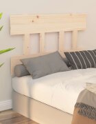 vidaXL Горна табла за легло 935x3x81 см бор масив