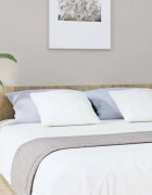 vidaXL Горна табла за легло дъб сонома 200x15x80 см инженерно дърво