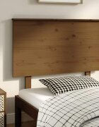 vidaXL Горна табла за легло меденокафява 104x6x825 см бор масив