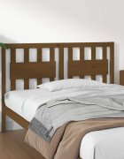 vidaXL Горна табла за легло меденокафява 1455x4x100 см бор масив